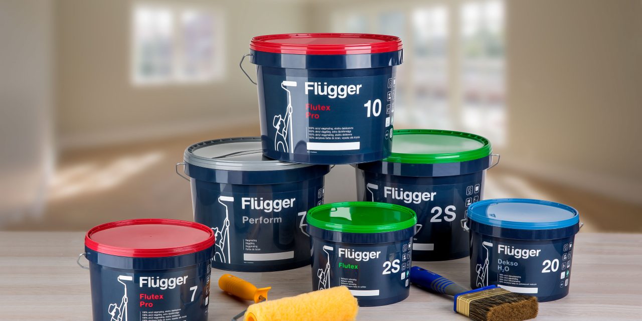 Amcor and Flügger introduce paint container with 50 per cent recycled material and a fresh new look