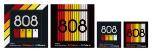 808Day sticker