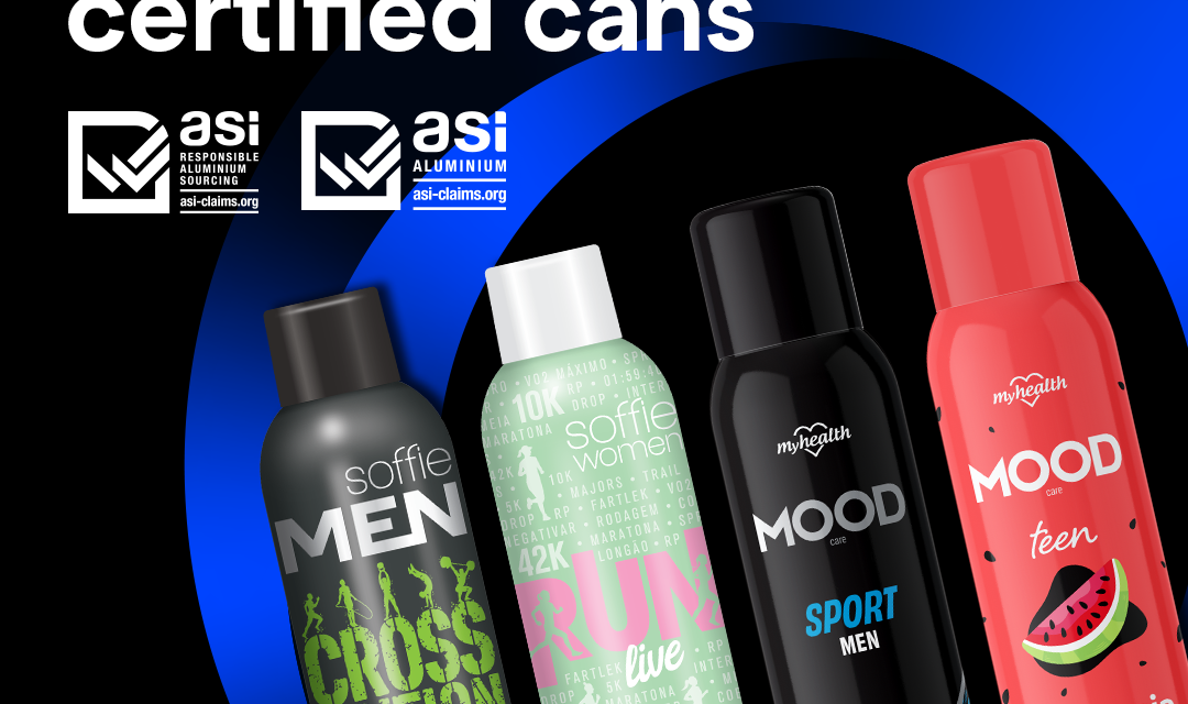 Ball launches world first ASI-certified aerosol cans in collaboration with Brazilian brands Soffie and Aeroflex