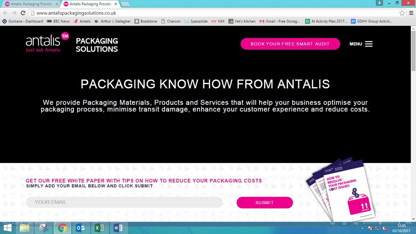 New website from Antalis