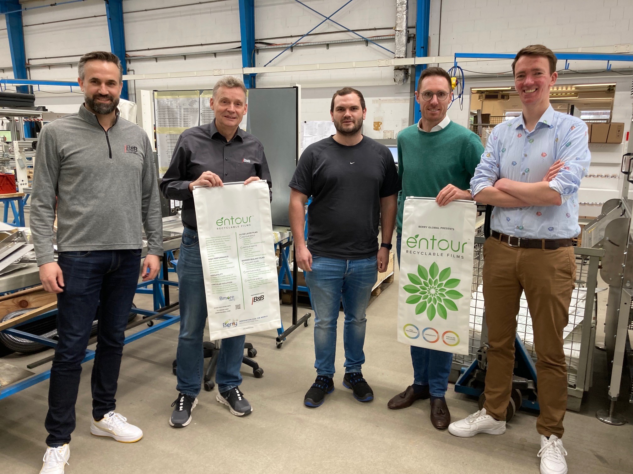 Tailored Solutions for Berry’s Entour Film from B&B Conversion Line