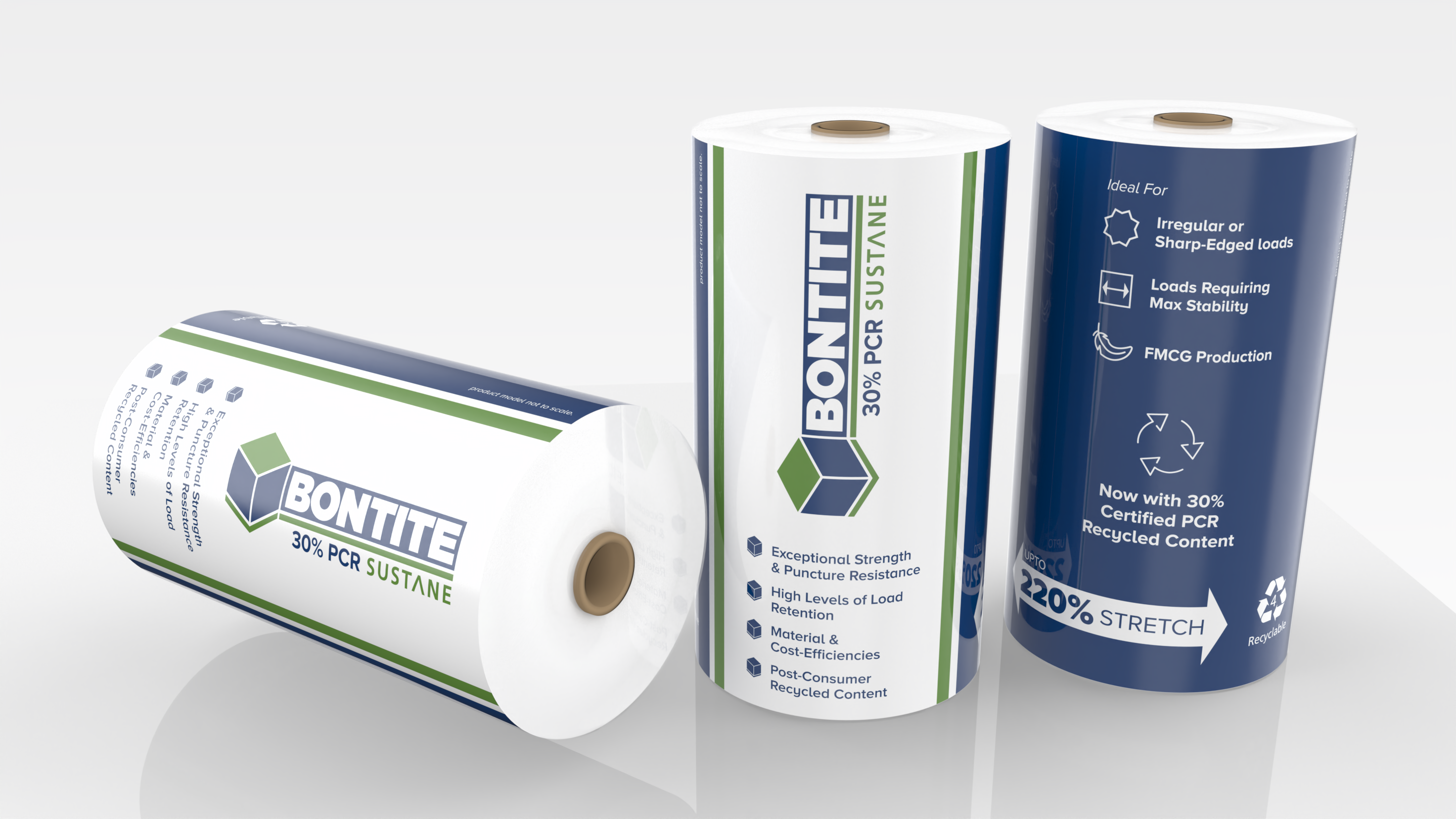 Berry Global Unveils Next-Generation Bontite Sustane Stretch Film with 30% PCR.