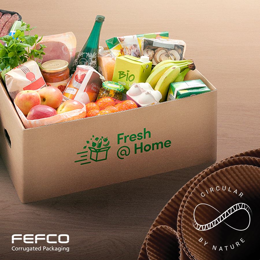 Corrugated packaging helps prevent food waste