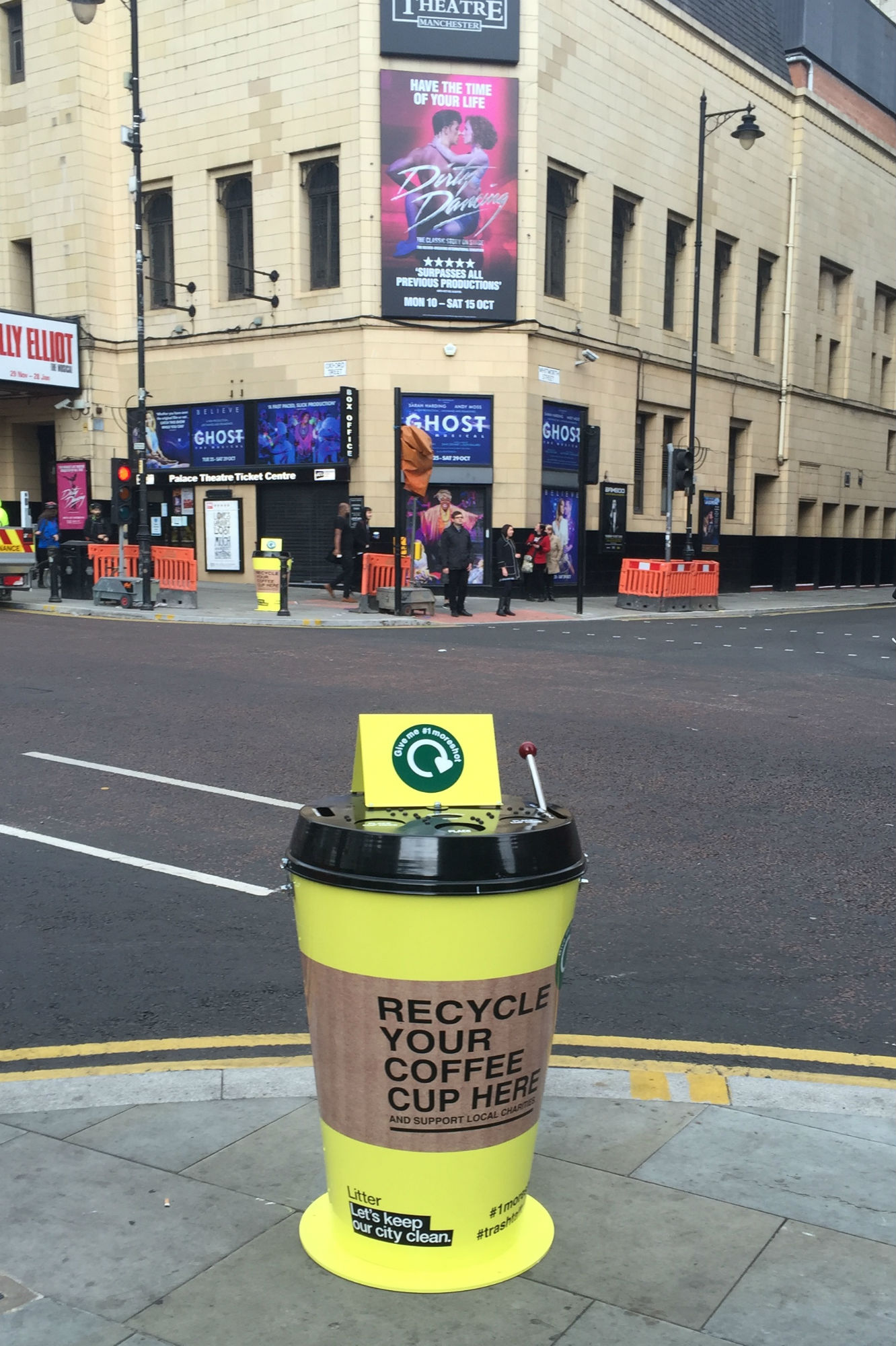 Coffee cups saved from landfill come back to life to make Manchester’s