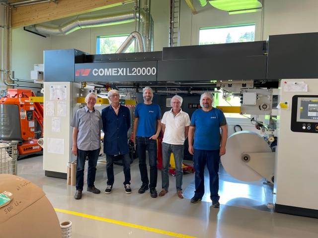 Comexi Consolidates Its Presence in the Swiss  Market with the Sale of an L20000 Laminator