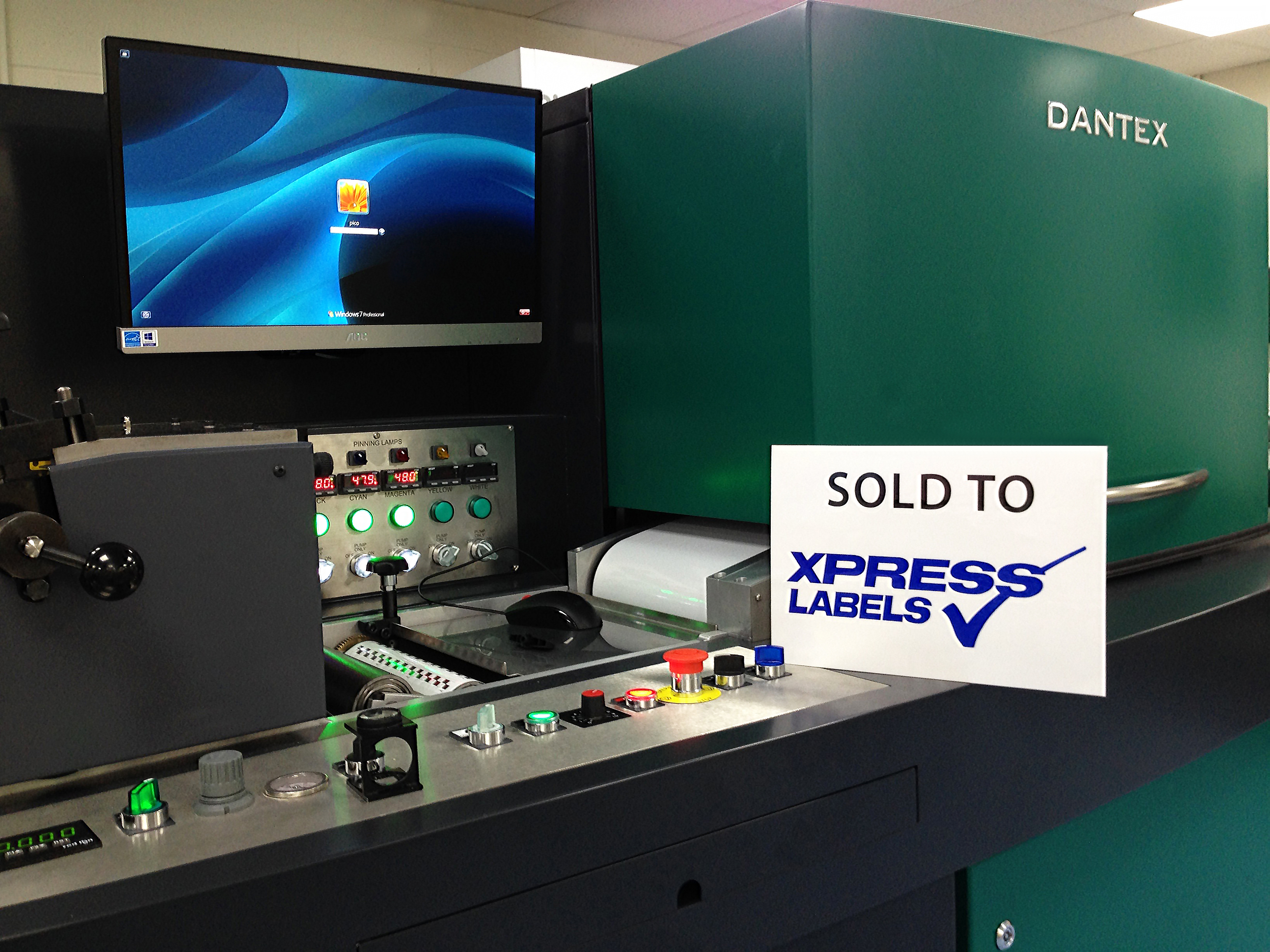 Xpress Labels invests in a Dantex PicoColour Digital Press