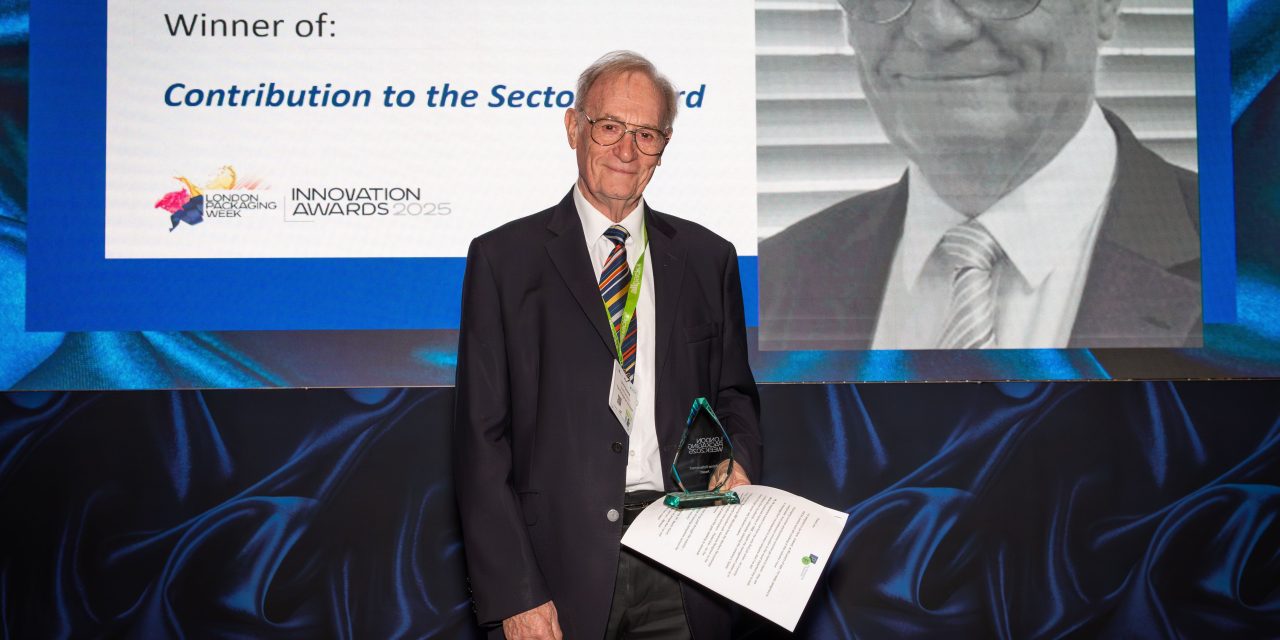 London Packaging Week honours Dick Searle with a Lifetime Achievement Award