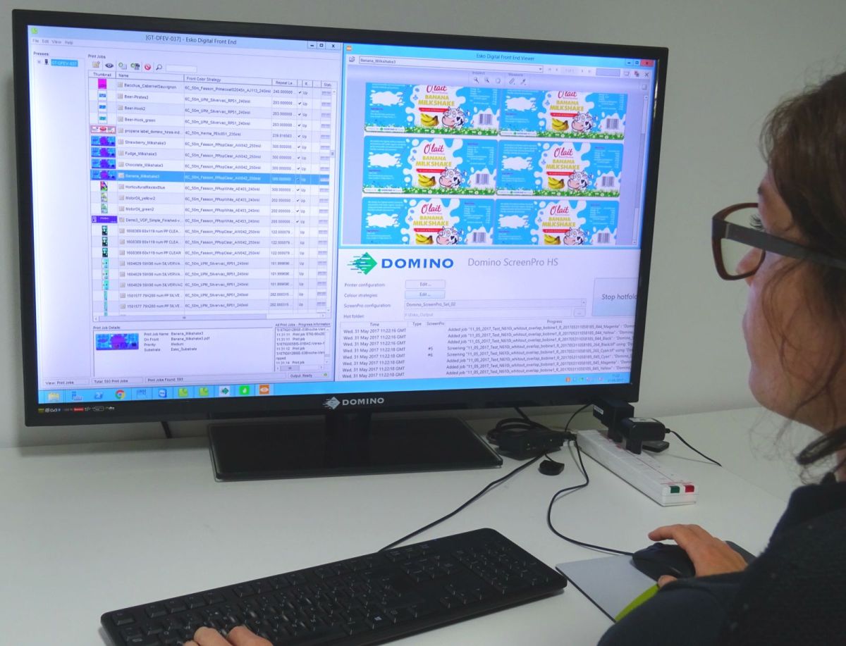 Domino launches new workflow solution for the labelling sector