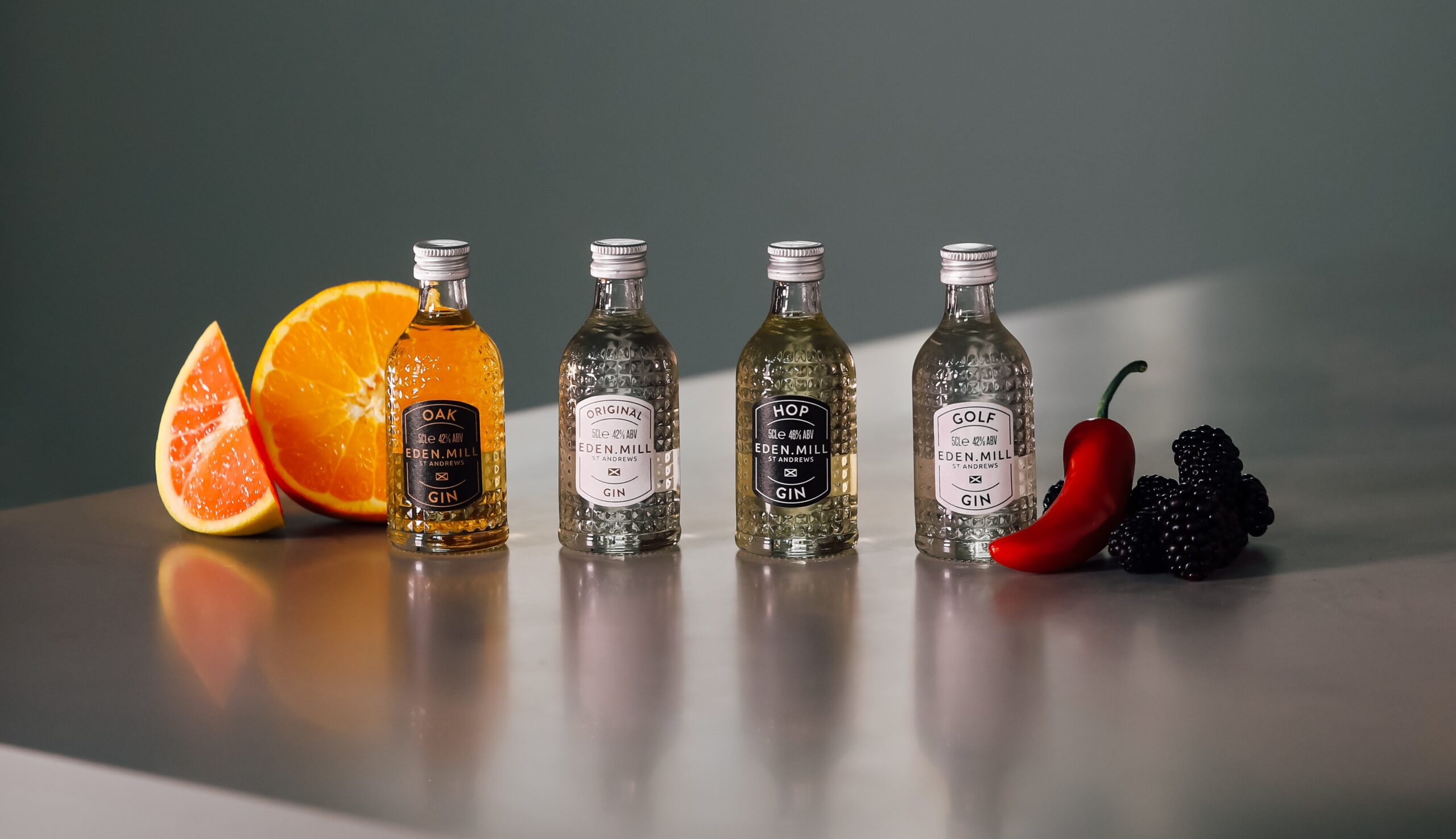 Croxsons’ new glass packaging for Eden Mill extends to miniatures