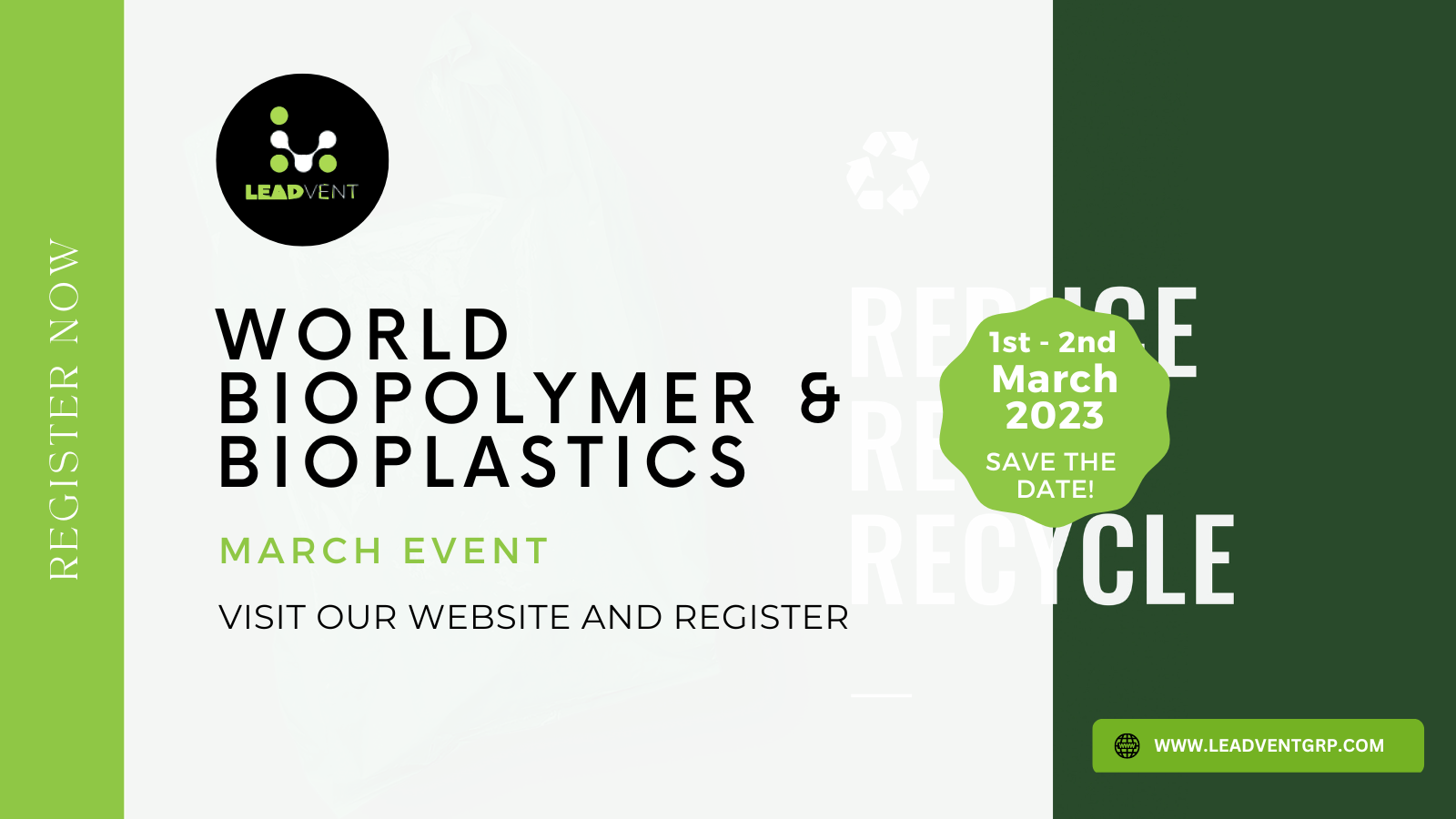 World Biopolymers and Bioplastics Innovation