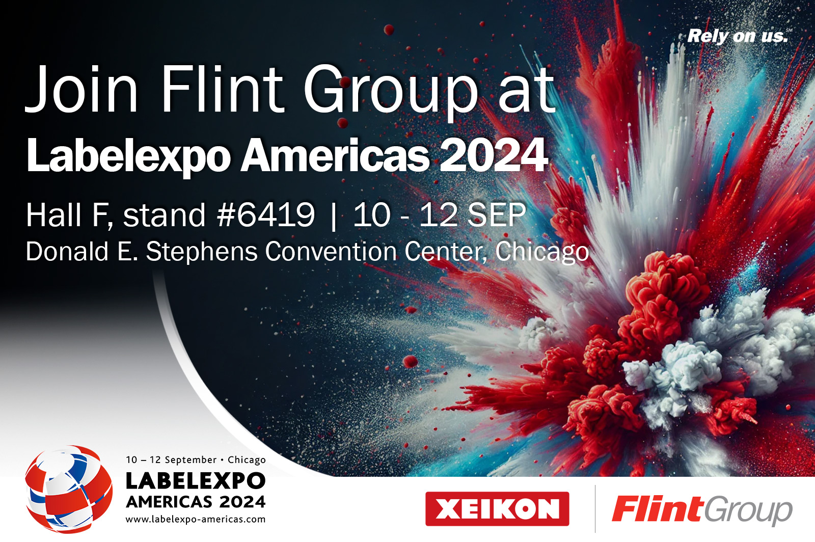 Flint Group and Xeikon to showcase innovations driving print efficiency and sustainability at Labelexpo Americas in September