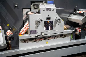 Fast Track Die HP stand at Drupa