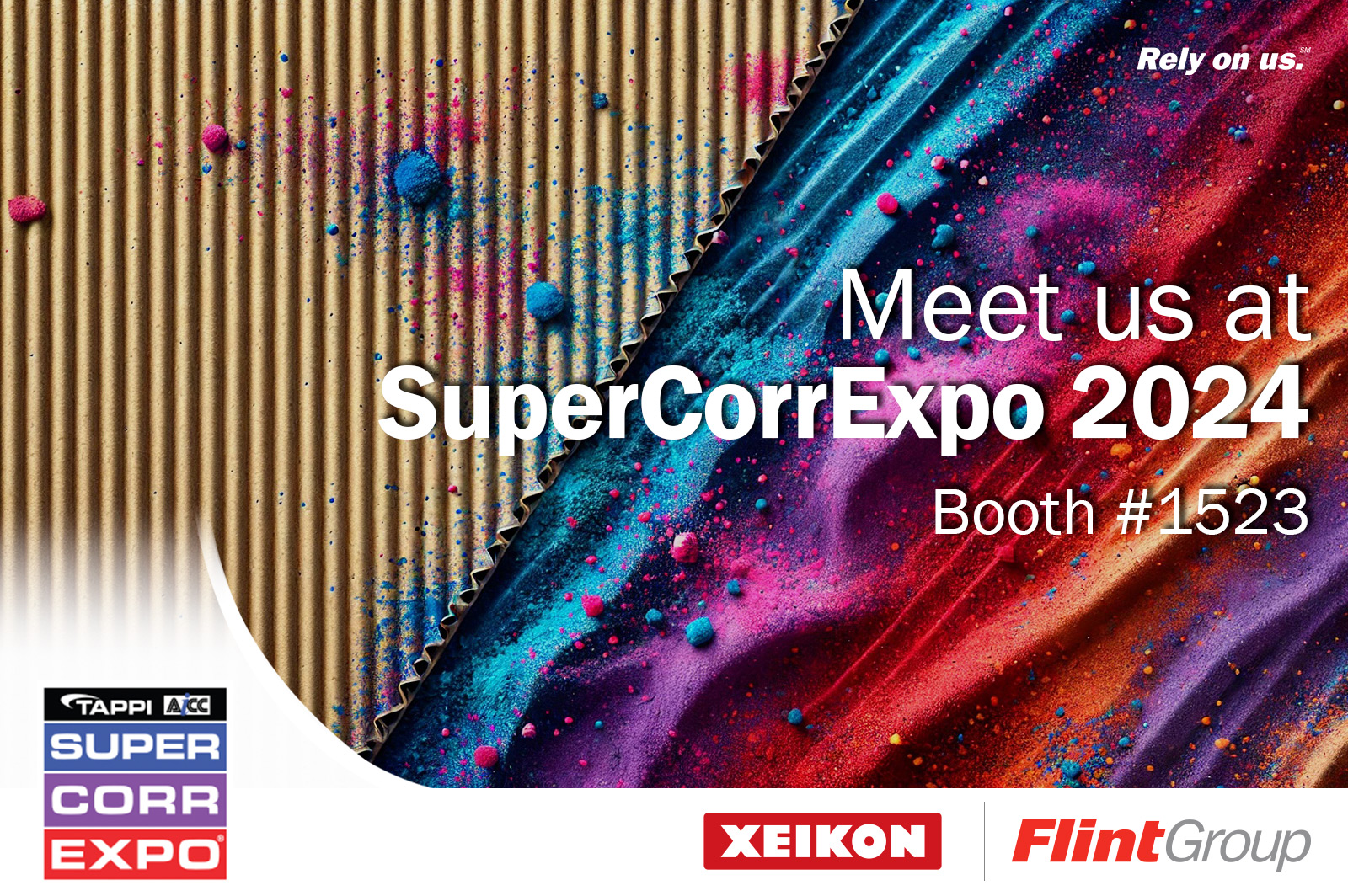 Flint Group and Xeikon to highlight corrugated printing innovations at SuperCorrExpo 2024
