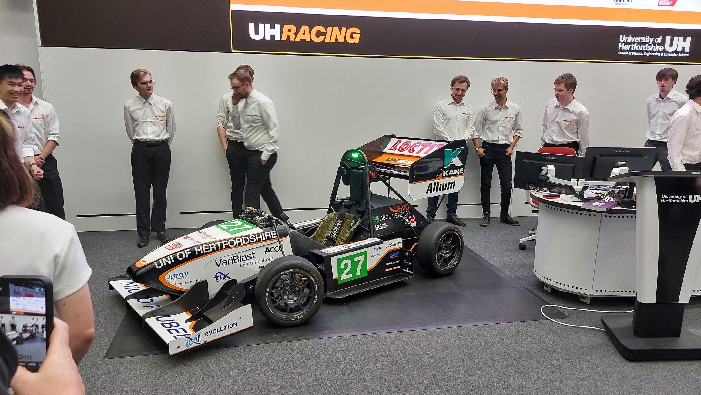 LOCTITE continues support of University of Hertfordshire Formula Student project
