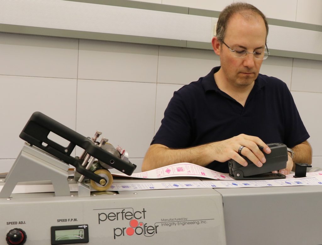 GSE donates table-top proofer and ink management software