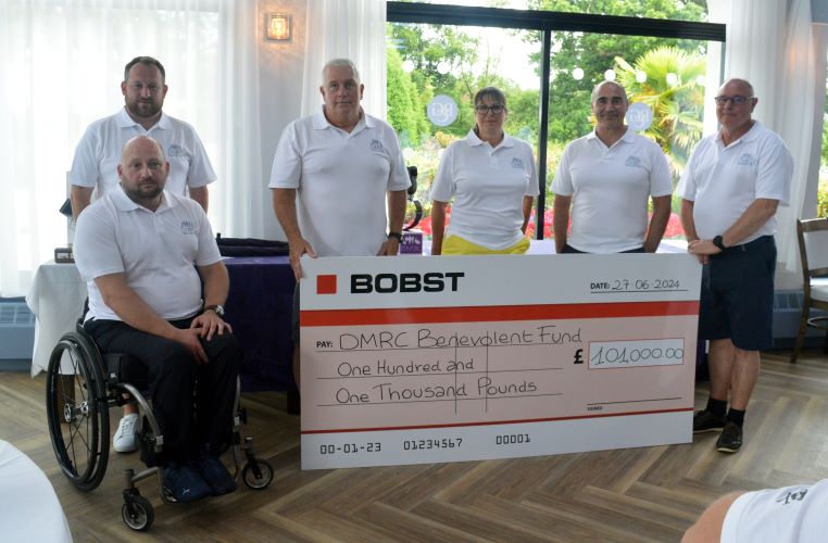 BOBST UK & Ireland marks a decade of support for Defence Medical Rehabilitation Centre
