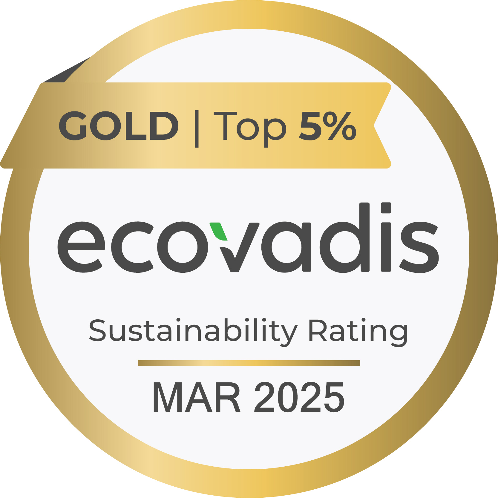 Gold medal for HERMA from EcoVadis for the first time