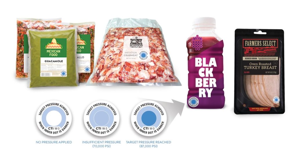 CTI achieves high pressure processing verification at the individual package level