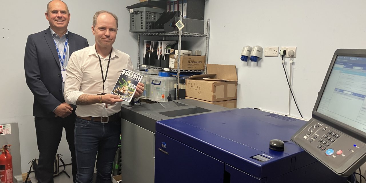 Castell Howell Foods elevates print quality with Konica Minolta high chroma production press supplied by Solutions in Technology