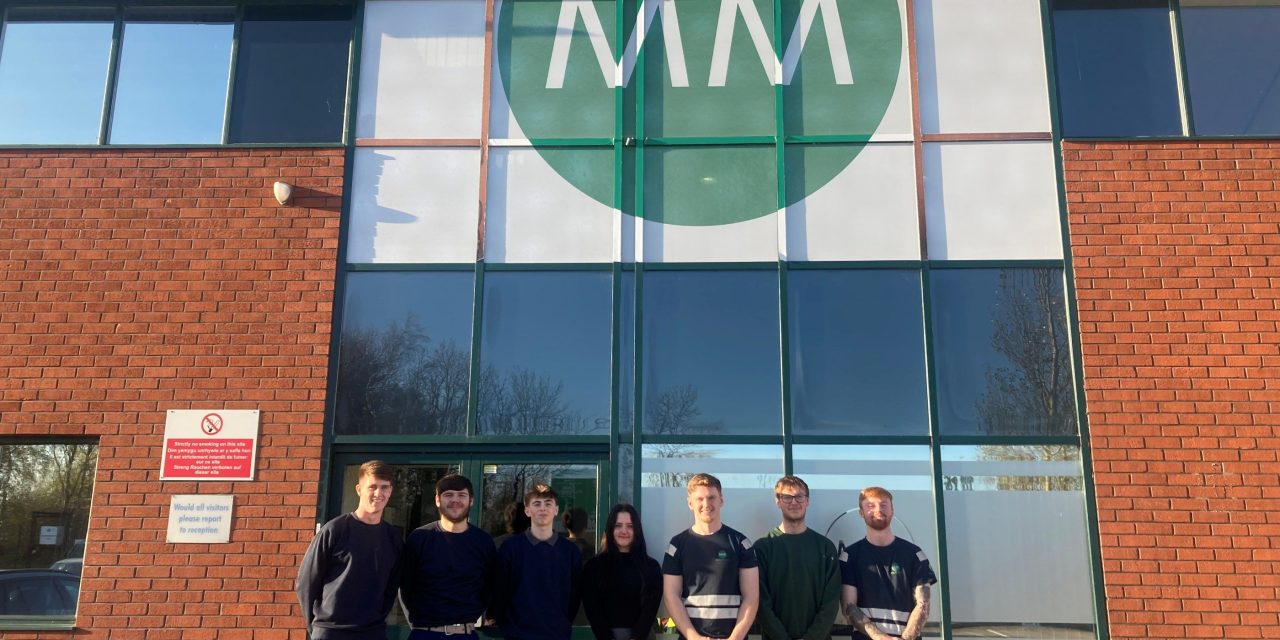 Fresh team of apprentices make their mark at MM Packaging Deeside