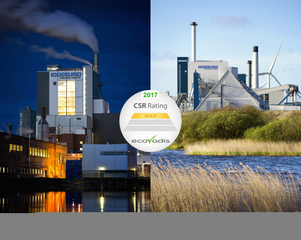 Iggesund Paperboard’s mills receive the highest sustainability rating from EcoVadis