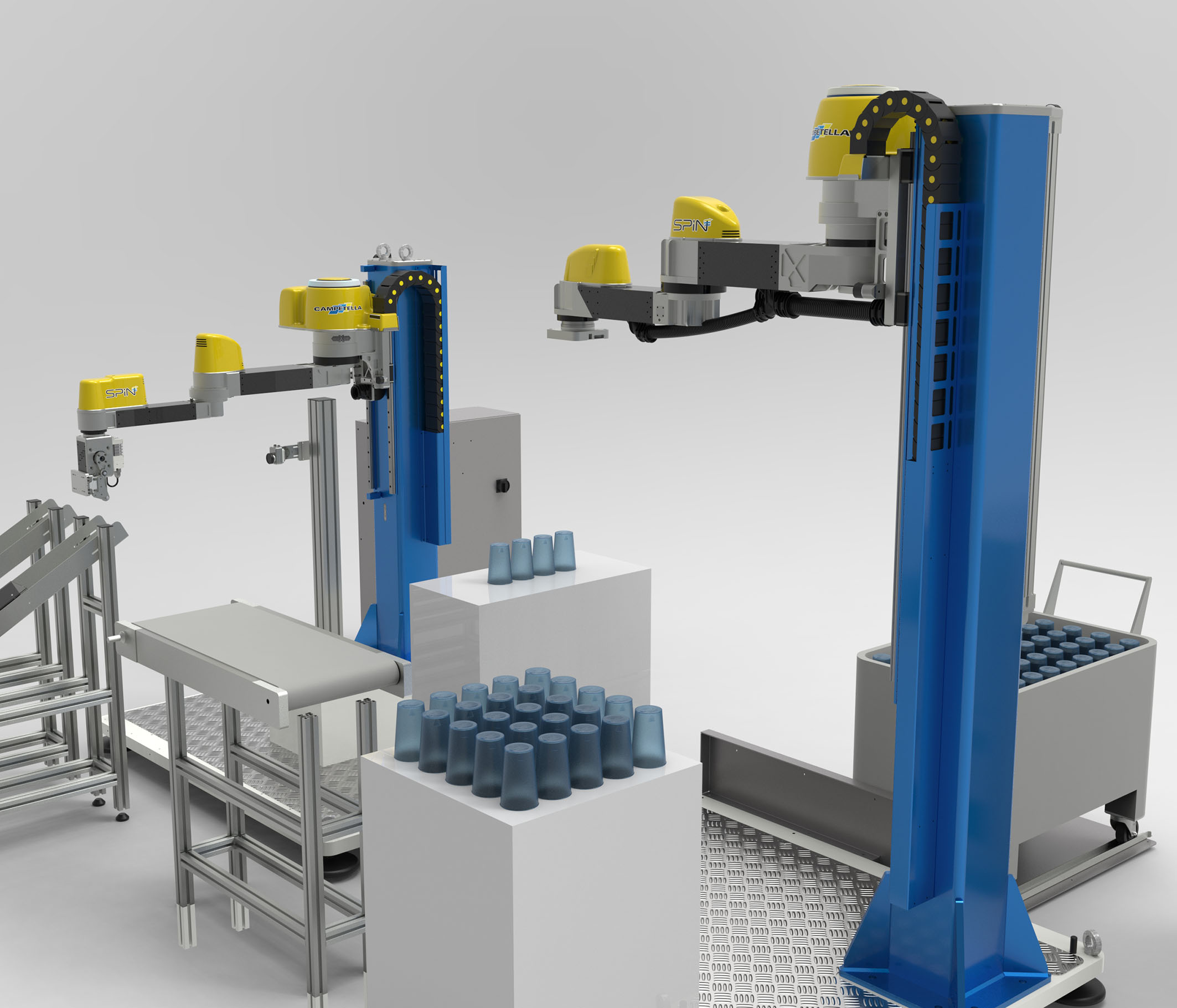 Increased efficiency and safety in boxing with high-speed robot solutions
