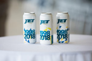 Jet Label 20th Anniv Mosaic Cans small