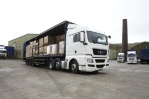 John Roberts Holdings loaded trailers
