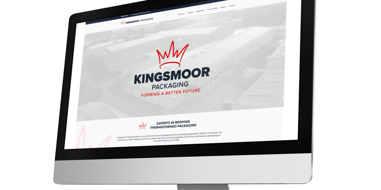 Kingsmoor Packaging launches new website showcasing innovation, sustainability and its commitment to “Forming a Better Future”
