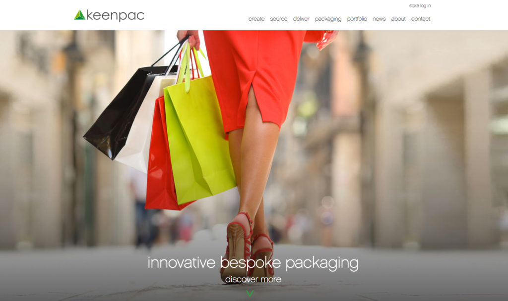 Keenpac's New Website