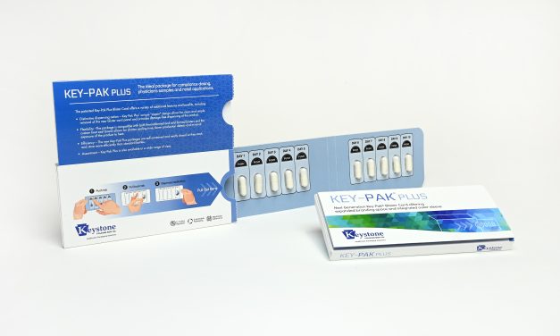 Keystone folding box Co. unveils Key-Pak Plus senior-friendly, child-resistant blister pack for prescription medications