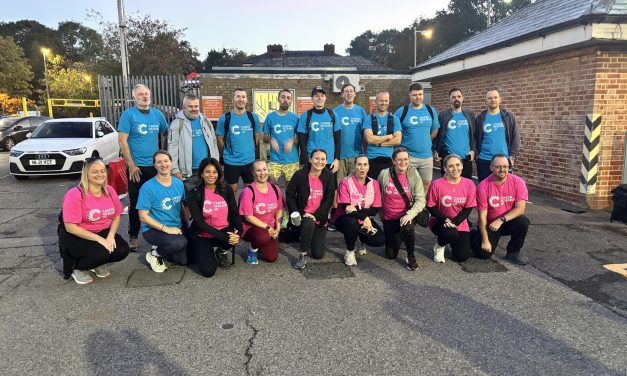 Konica Minolta employees take on 28 mile Ultra Walk to raise funds for Cancer Research UK
