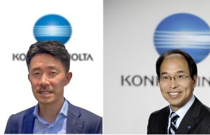 Konica Minolta Kentaro Itamoto and Toshitaka Uemura