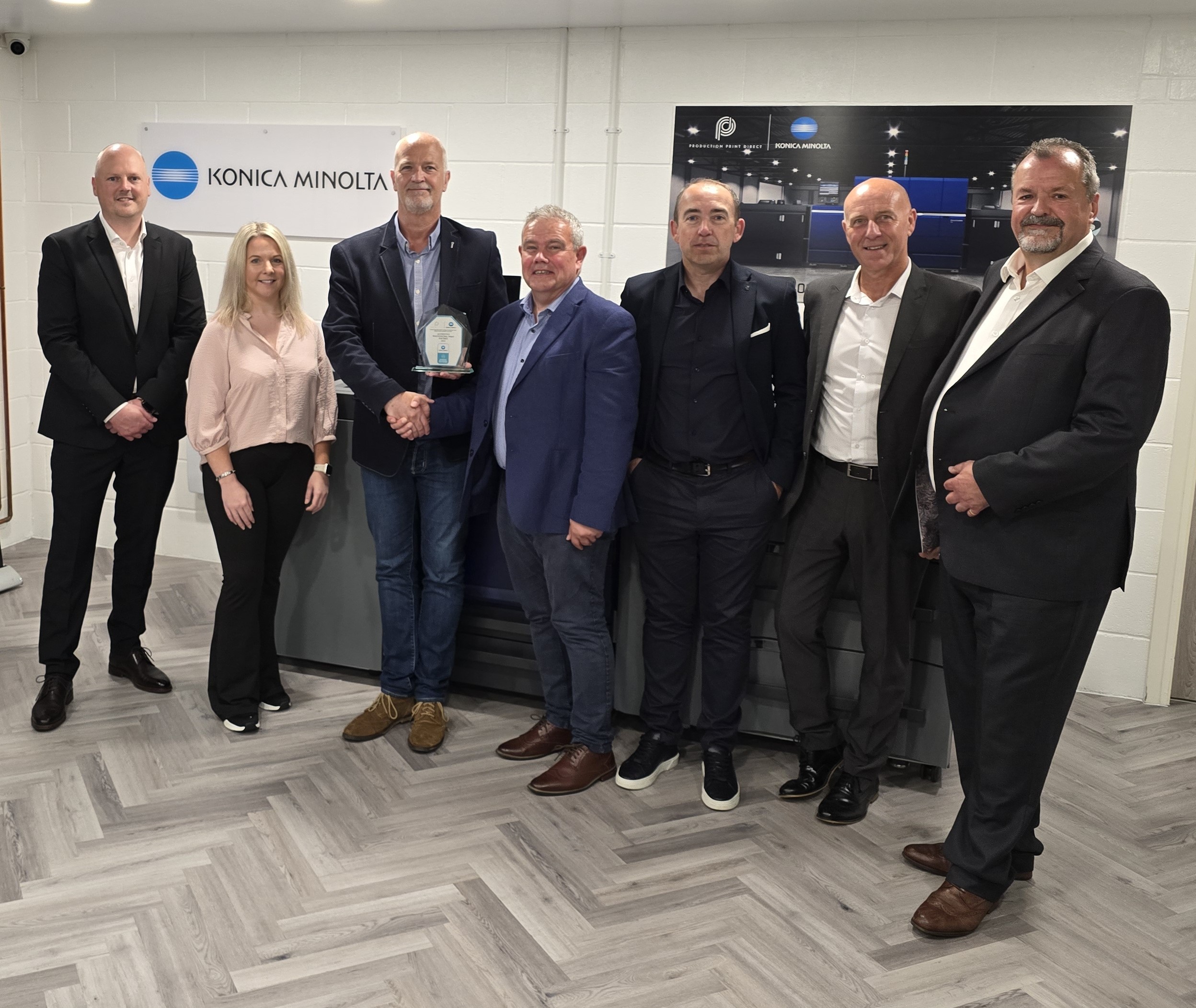 Konica Minolta awards Production Print Direct Ltd with its first UK Production Print Accreditation