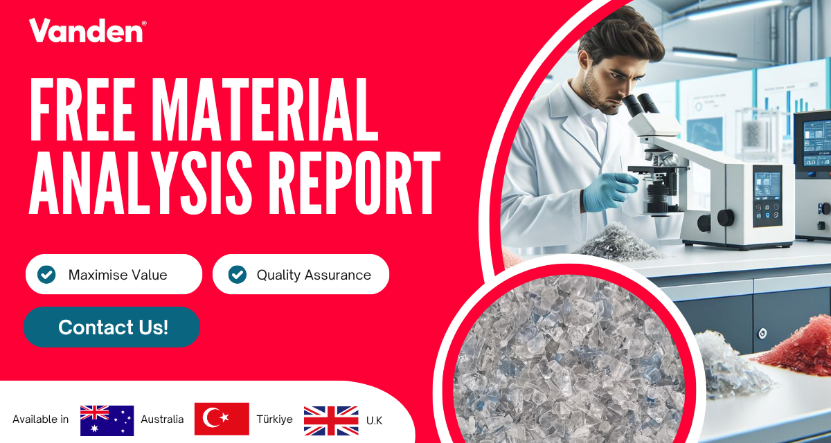 Vanden offers free material analysis reports