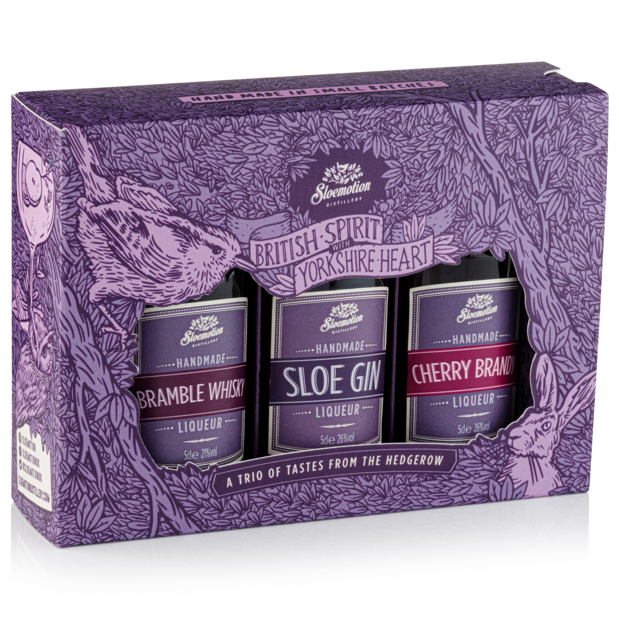 Falconer creates striking gift packaging for Sloemotion