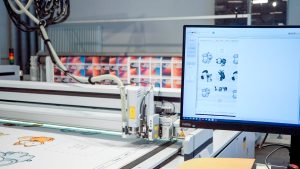 Live camera scan displayed in software interface