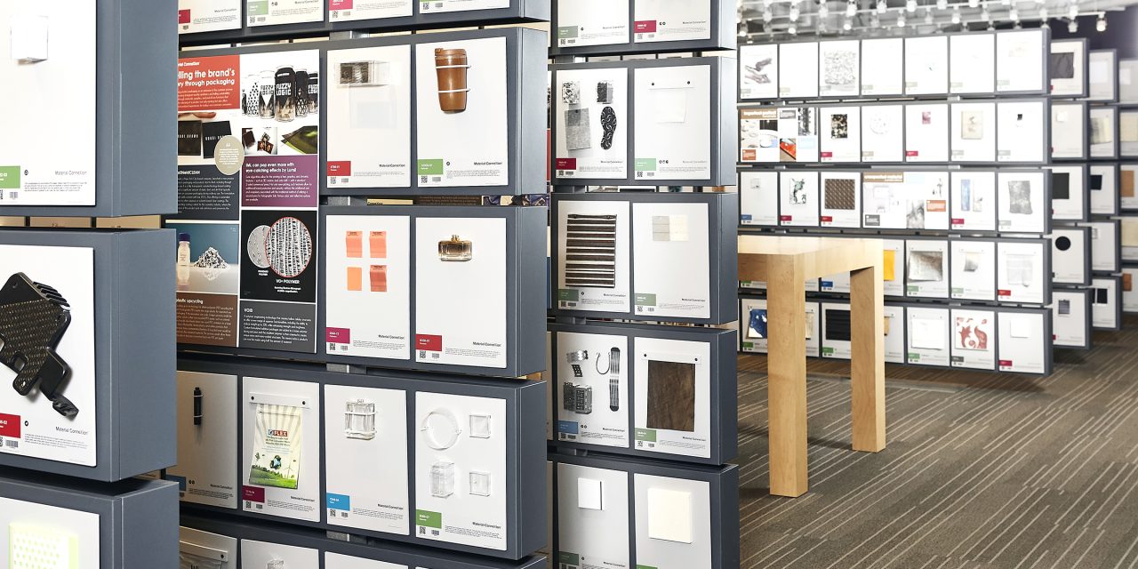 Material ConneXion comes to the UK for the first time with a curated exhibition of 45 innovative materials