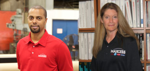 New global product managers Shomari Head and Kristen McPherson