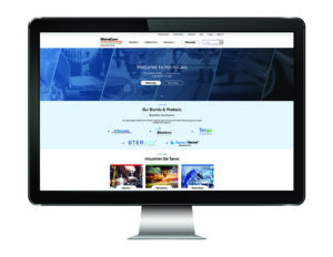 MicroCare Homepage on Mac web