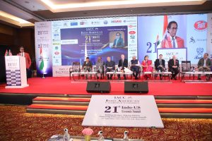 Mr. Ashok Chaturvedi Founder CMD Sharing Industry Perspective During the Inaugural Session at the IACC 2024