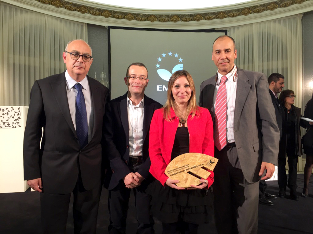 Comexi awarded in the EMAS Awards for its commitment to sustainability 