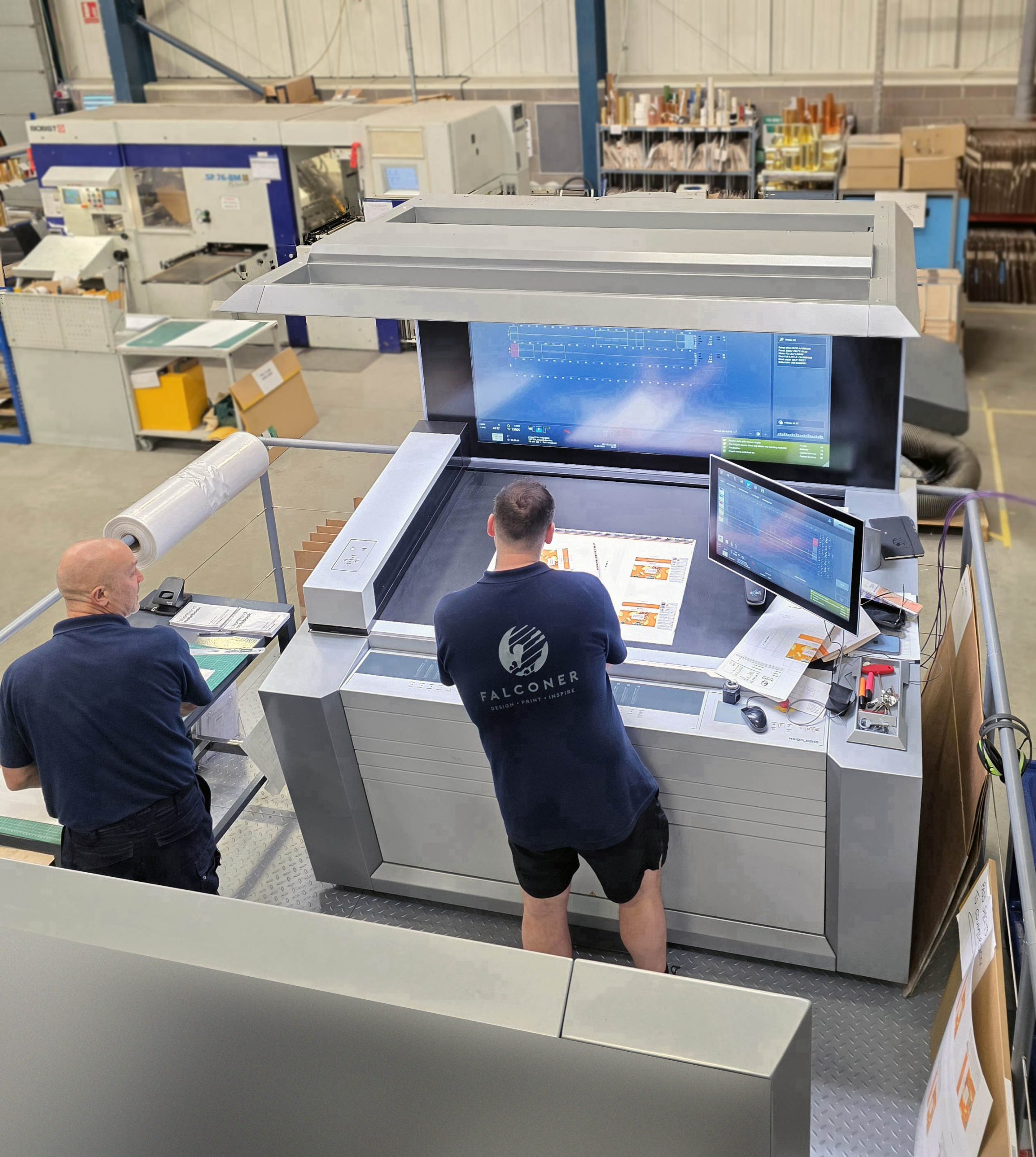 Falconer invests in state-of-the-art Heidelberg press to  drive future growth