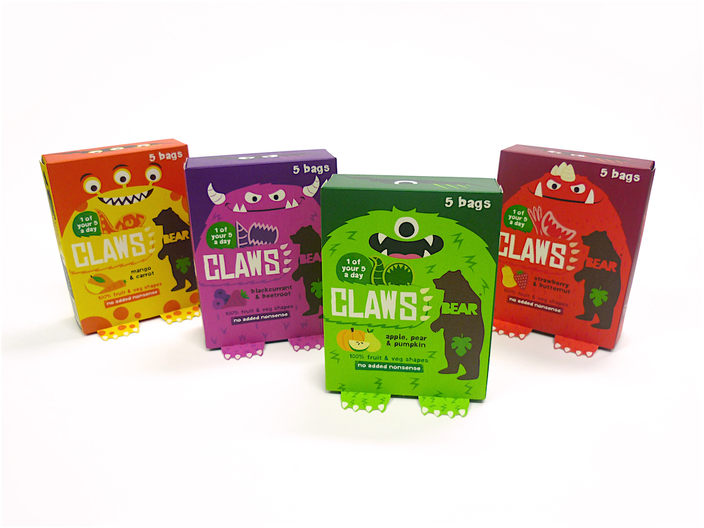 Qualvis helps BEAR launch new Claws range of kids snacks