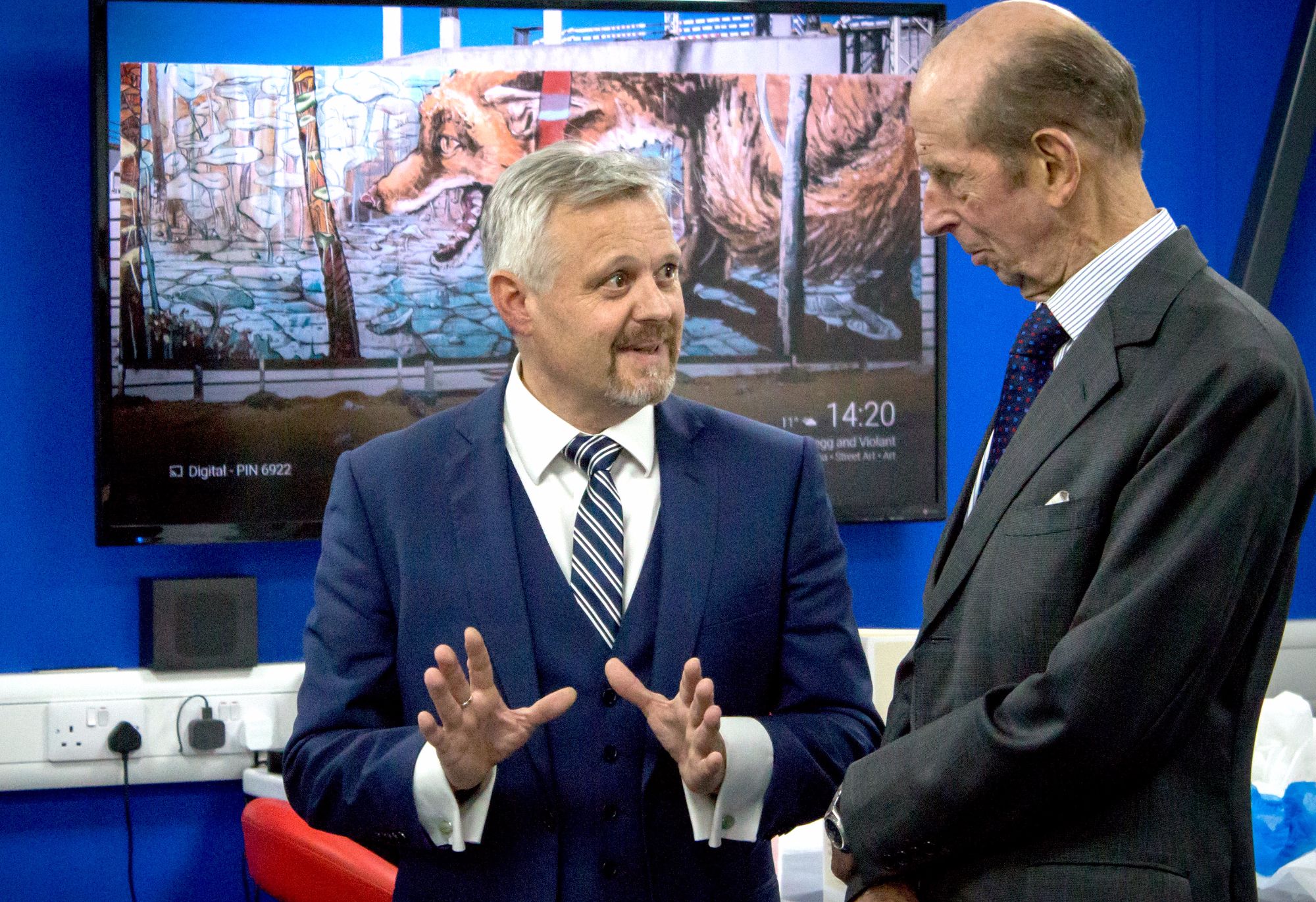 Qualvis welcomes HRH The Duke of Kent to manufacturing site