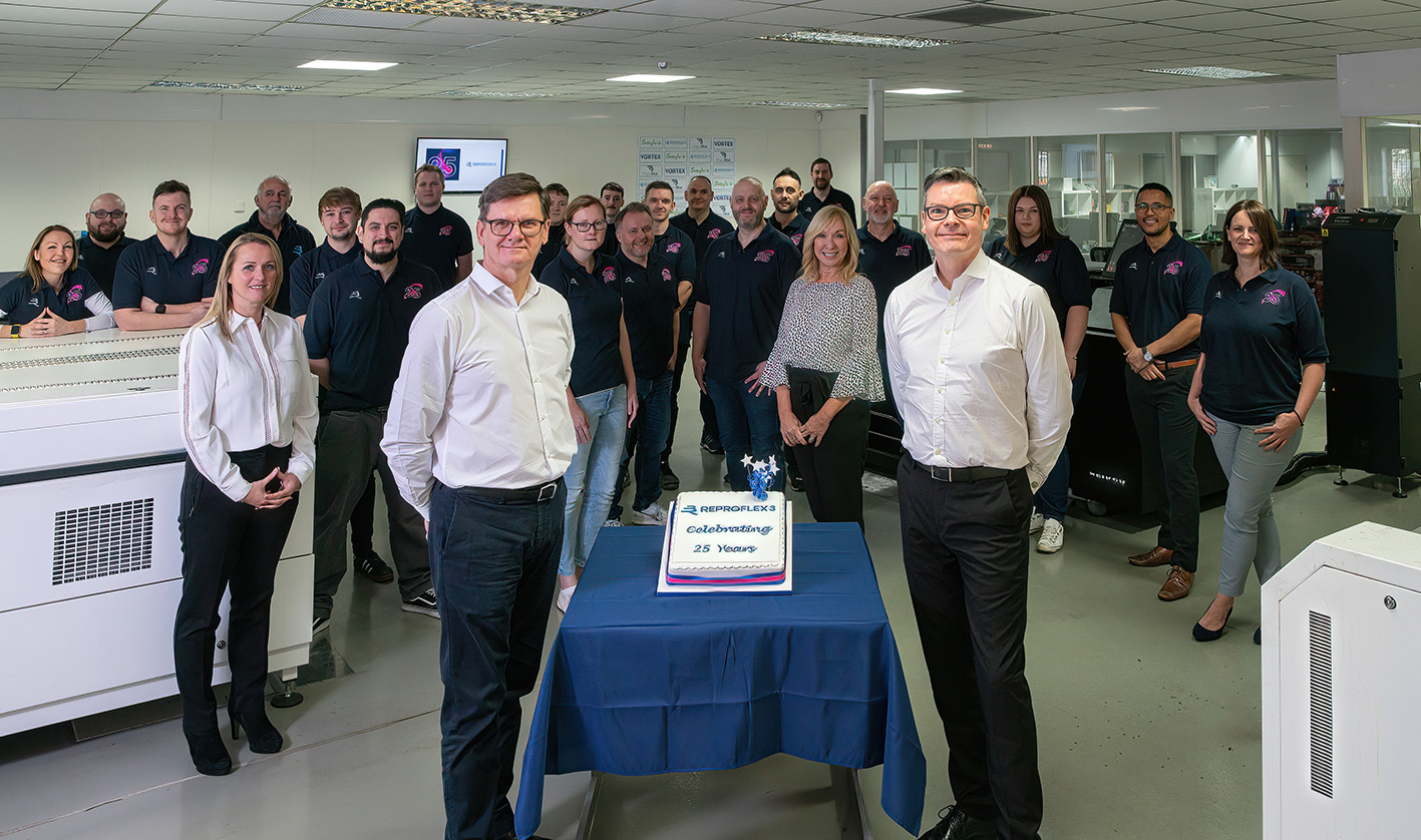 Pre-press specialist Reproflex3 celebrates 25 years in business