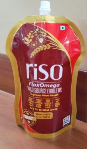 RISO Flaxomega multi source edible oil 1 litre