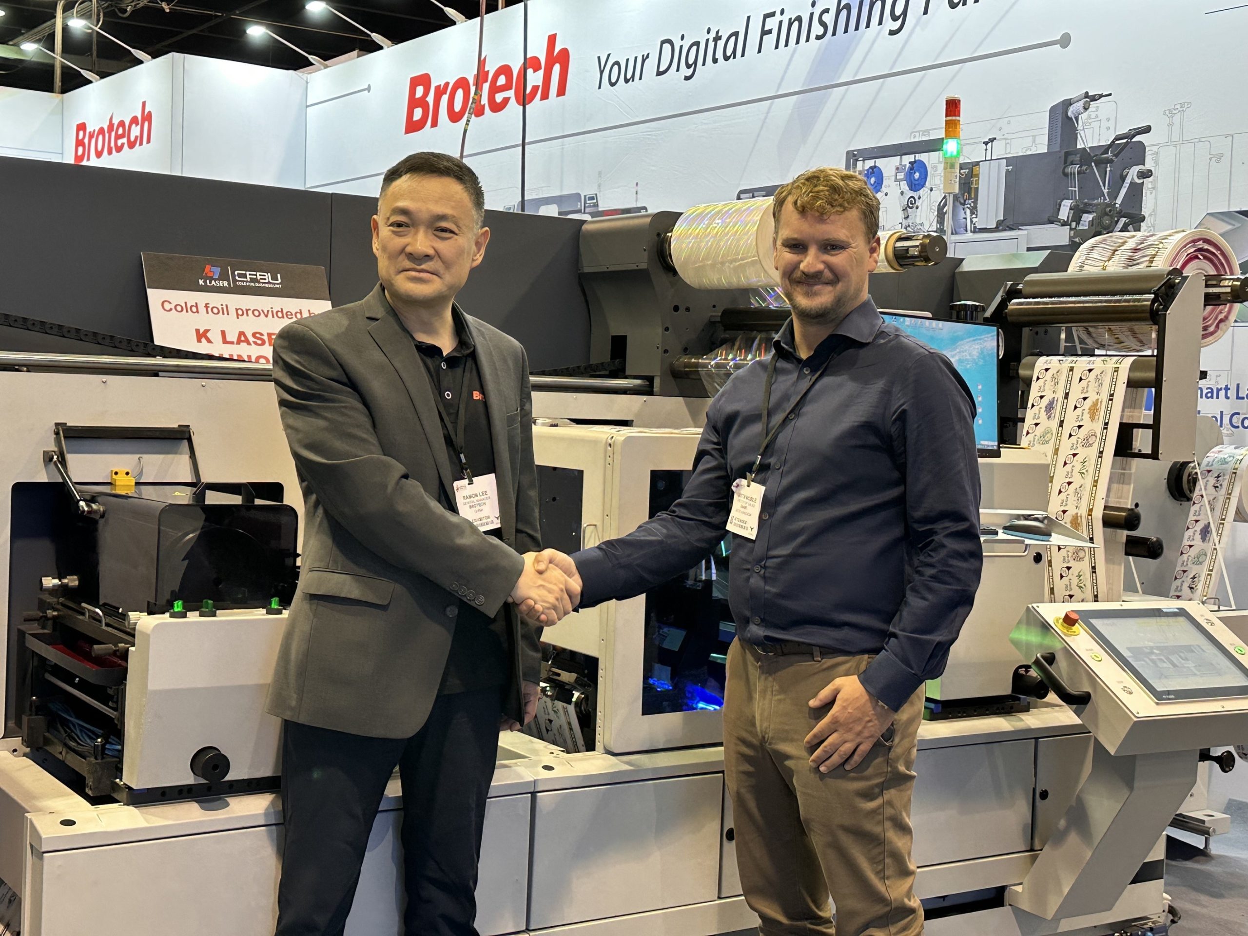 Brotech Launch Advanced Varnish Embellishment Module Featuring Xaar 2002 Printhead at Labelexpo Americas 2024