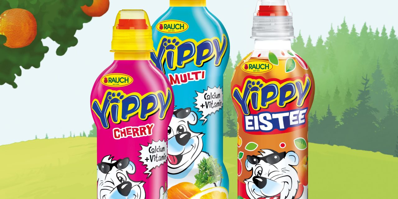 Sports closure enhances drinking experience and sustainability for children’s drink Rauch Yippy
