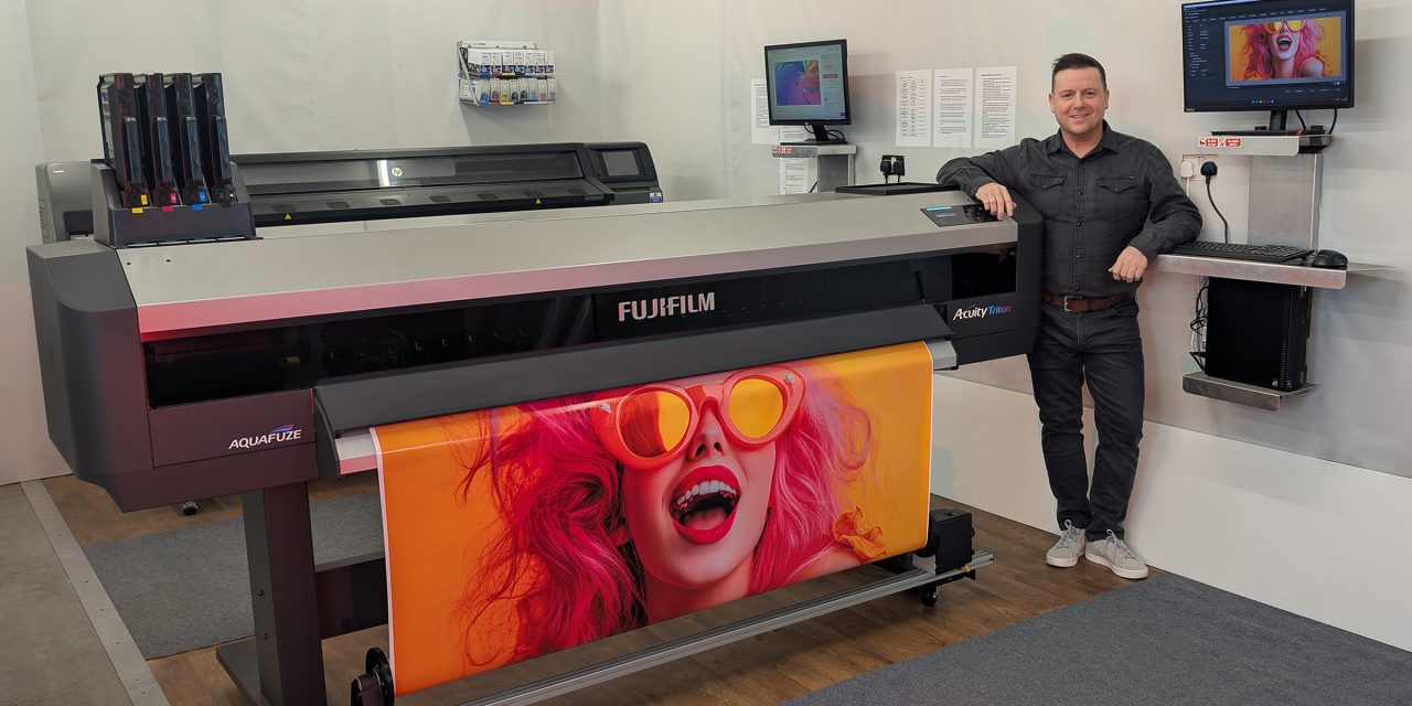 Early beta site using Fujifilm’s Acuity Triton with AQUAFUZE ink technology report wide range of immediate benefits